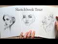 SKETCHBOOK TOUR 2019 - My Latest Sketches - Silvie Mahdal