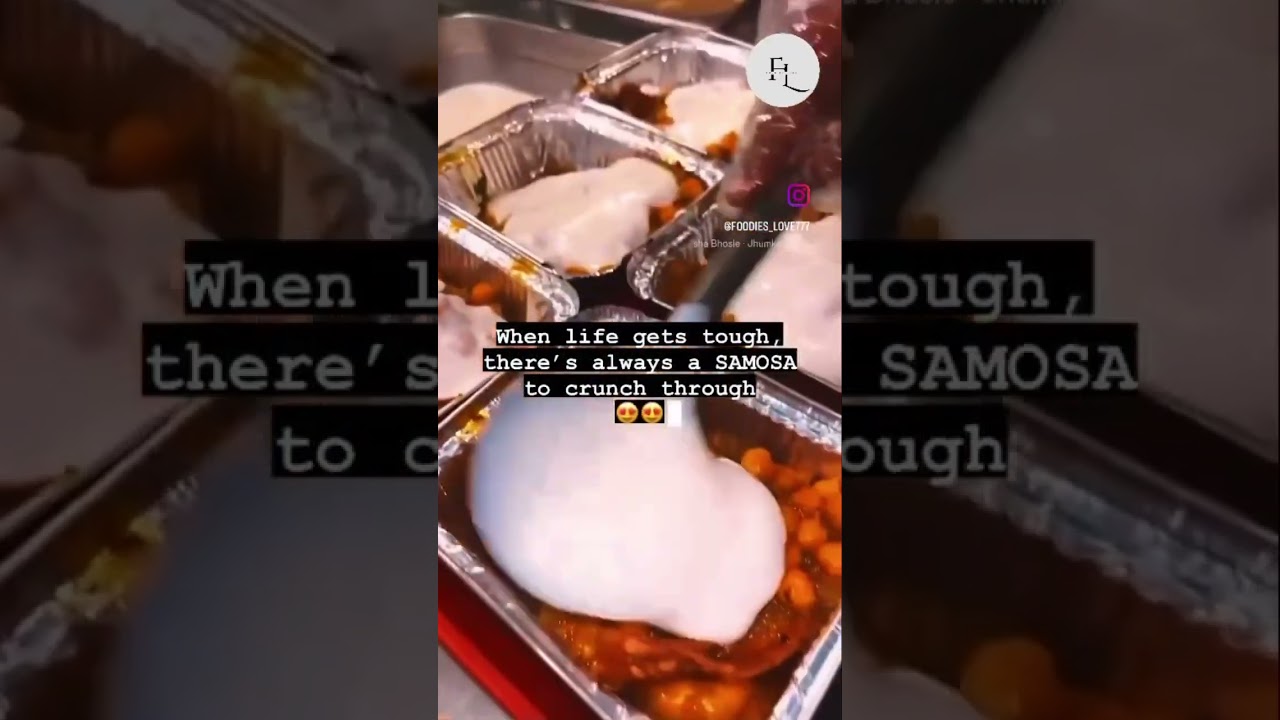 When life gets tough, there’s always a samosa to crunch through😍😍 