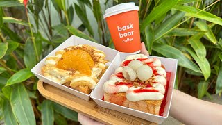 New LA FRENCH Toasties by Bask Bear Coffee - Crispy, fully French toast with fruity toppings