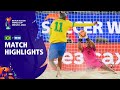 Brazil v el salvador  fifa beach soccer world cup 2021  match highlights