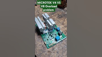 MICROTEK V4 V5 V8 Overload problem solve #automobile #electrical #electronic #repair