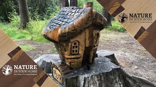 Fairy house sculpture restoration #4