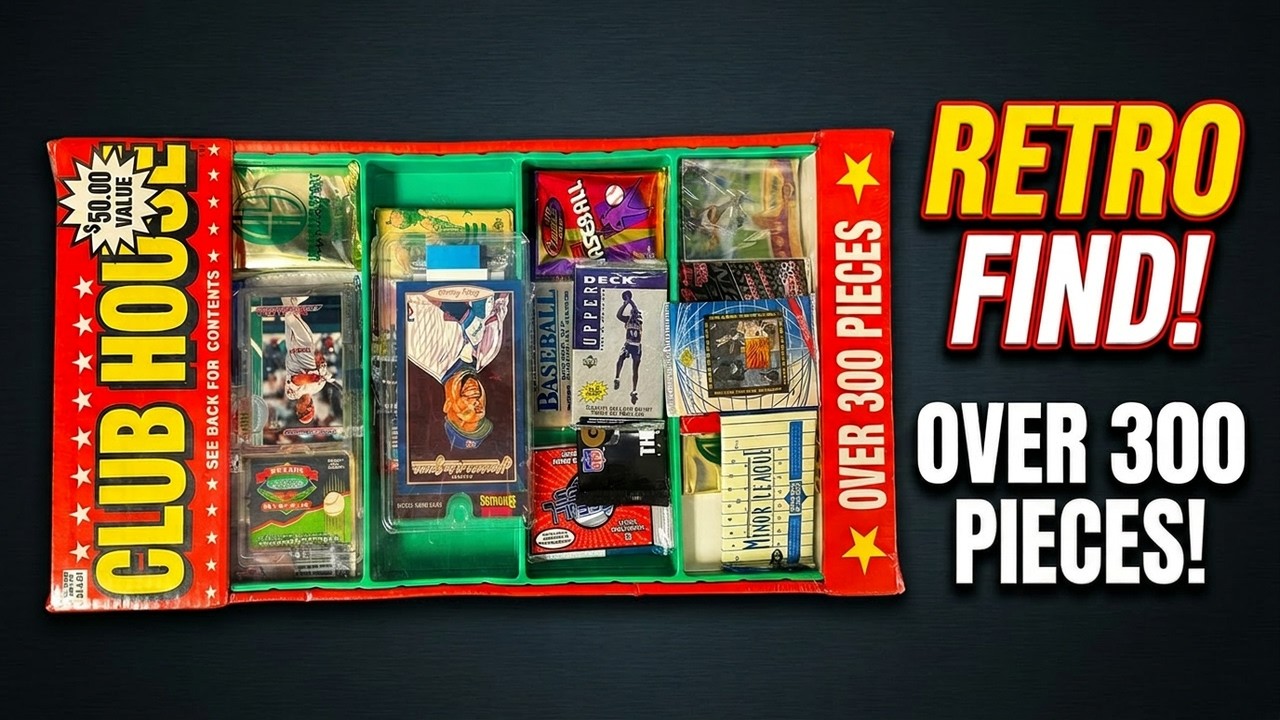 s*6様 house on the hill 90tops 1990's CLUB HOUSE - OLD Multi-Sport Box! - YouTube