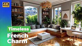 ✨ Elegant Parisian Inspired Small Apartment Decor | Timeless French Charm in Compact Modern Spaces ✨