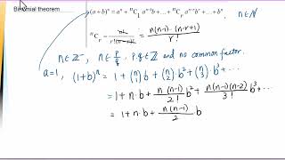 Topic 1 Binomial Expansion with Negative  &  Fraction Exponents
