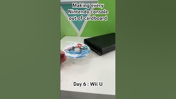 Making a Nintendo console every day out of cardboard for a week #nintendo