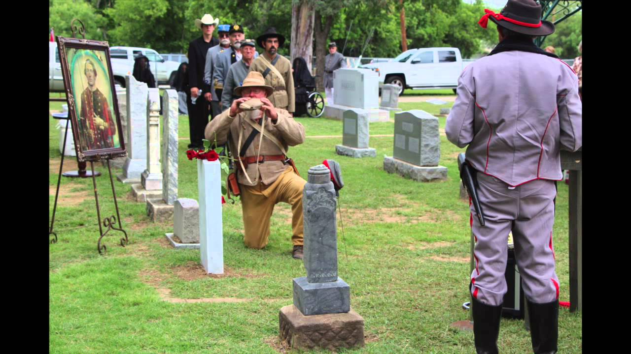 2nd Texas Frontier, 2014 William Fisk Grave Marker Dedication