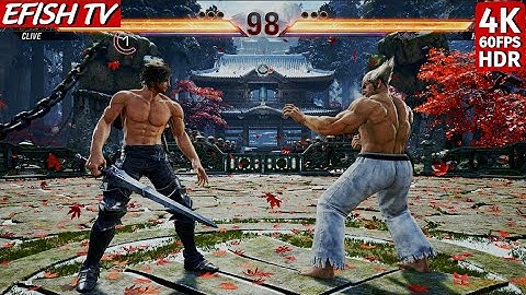 Clive Final Fantasy XVI vs Heihachi  (Hardest AI) - Tekken 8