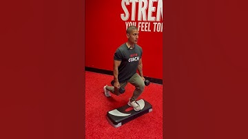 How to do Deficit Dumbbell Reverse Lunges!