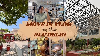 Moving to our NEW ROOM | 2nd Year | NLU Delhi Vlog 05
