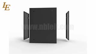Double Sections Assembled Packing Wall Mounted Network Server Rack Cabinet