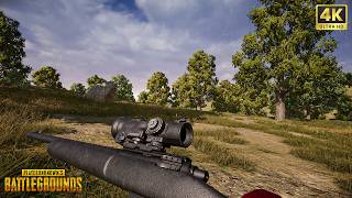 PUBG PC : SOLO FPP 4K GAMEPLAY IN ERANGEL | ALMOST CHICKEN DINNER GAMEPLAY (NO COMMENTARY) screenshot 2