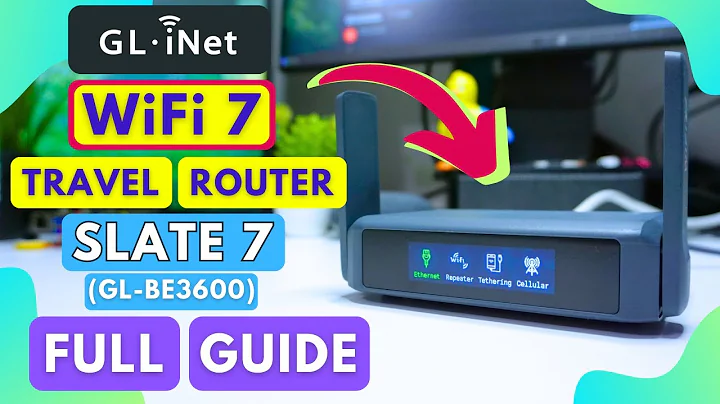 HOW TO Configure GLiNet WiFi 7 Travel Router - Slate 7| VPN Server, OpenVPN,WireGuard, Portable NAS🚀