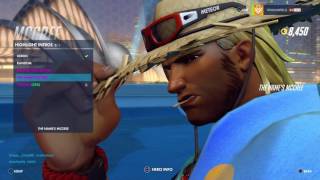 Overwatch Mccree Lifeguard Skin All Emotes, Poses, Intros & Weapons First Person Epic