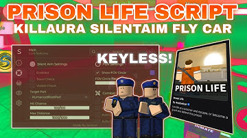 [New]🚨Prison life Script Pastebin **KEYLESS** SilentAim Aimbot | KillAura | Flying Car | ESP All