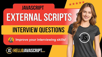 External Script Tags: JavaScript Interview Questions | #javascript