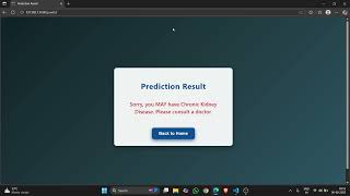 Smart Bridge AIML Internship Project - Chronic Kidney Disease Prediction Using Machine Learning screenshot 5
