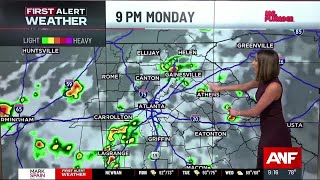 First Alert Forecast: Spotty Storms Again Today, Drier Days Ahead