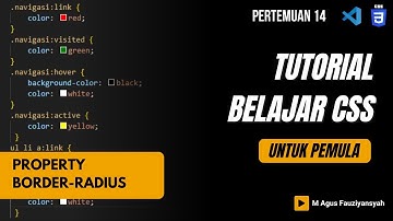 Belajar HTML Dan CSS | Membuat Sudut Melengkung dengan Mudah menggunakan Border-Radius