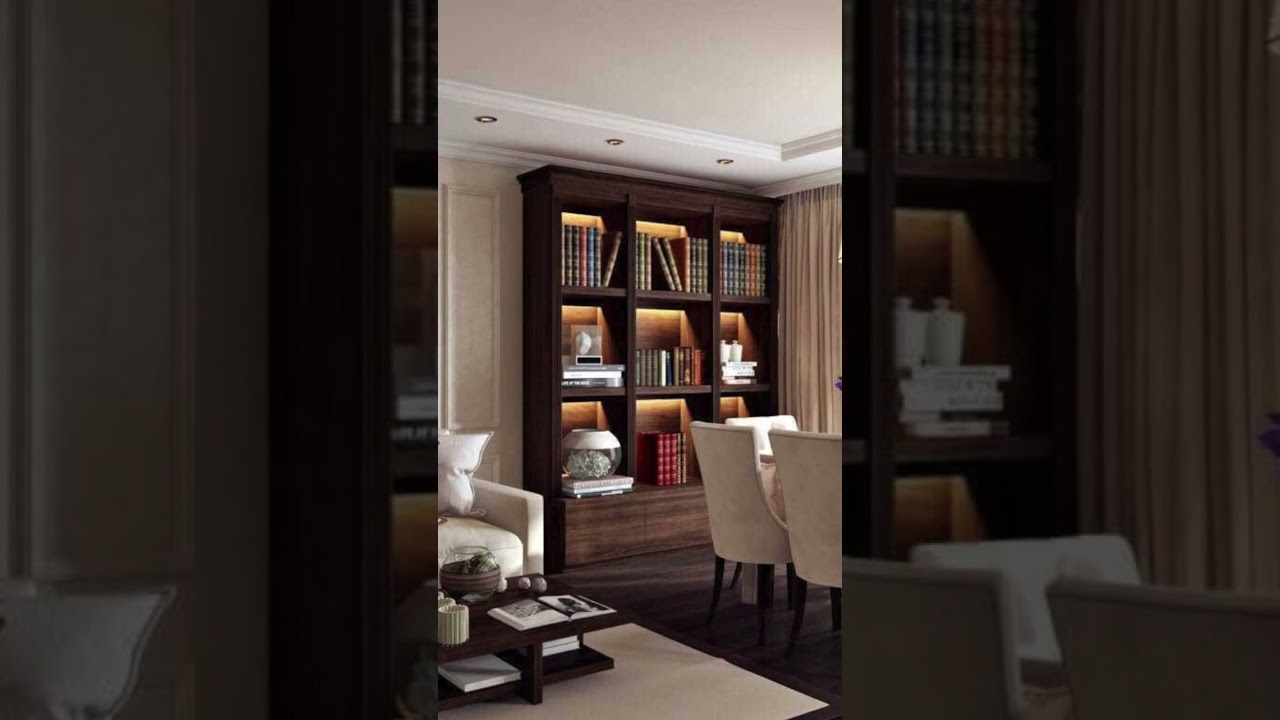 Бежевый интерьер в гостиной