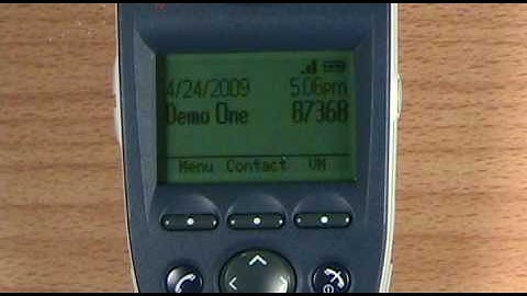 Sending Text messages using Ascom phone