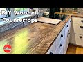 DIY Wooden Counter Top