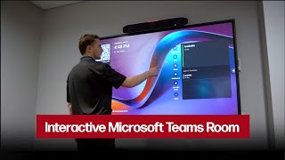 Microsoft Teams Room Interactive Display