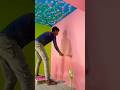 Pink colour 🏡#home #wallartdecor #homedecor #painting #home #artvideo #love #song #trendingshorts#