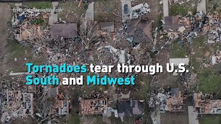 Tornadoes tear through U.S. South and Midwest