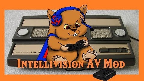 A quick overview of an Intellivision AV mod