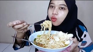 BAKMI GODOG JAWA / MIE KUAH /MIE REBUS MUKBANG ASMR