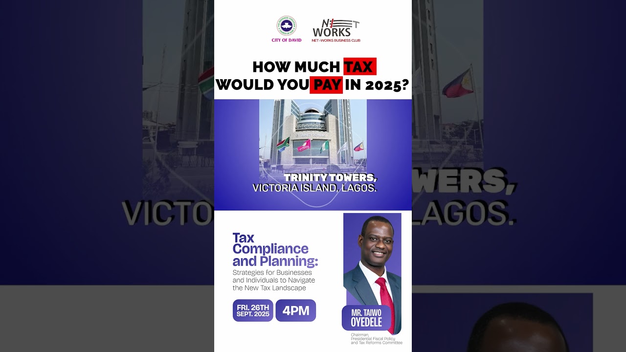 Мероприятие по налоговому планированию и соблюдению законодательства с г-ном Тайво Ойеделе 