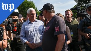 Watch Pence's full response to 'treason' accusation
