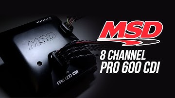 MSD Pro 600 CDI 8 Channel Ignition