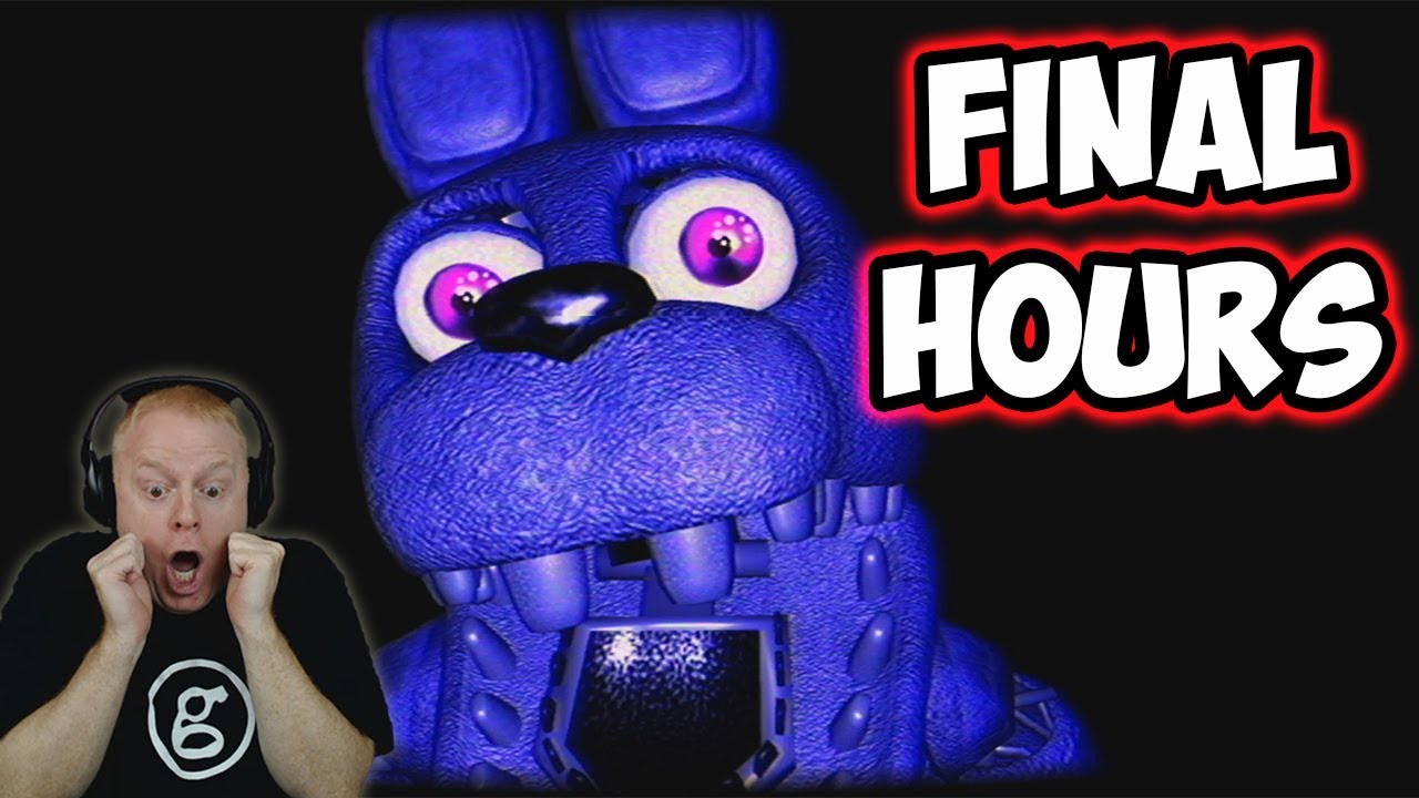 FINAL HOURS | FREDDY AND BONNIE GIVE ME A RUDE WELCOME..DEATH | FNAF FREE ROAM -PART 1- NIGHT 1 & 2