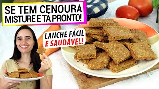 SE TEM CENOURA, FAÇA ESTA RECEITA PERFEITA PRA SUBSTITUIR O PÃO! É FÁCIL, SAUDÁVEL E SEM GLÚTEN! - 11 