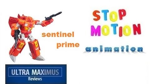 Sentinel Prime Stop Motion Animation
