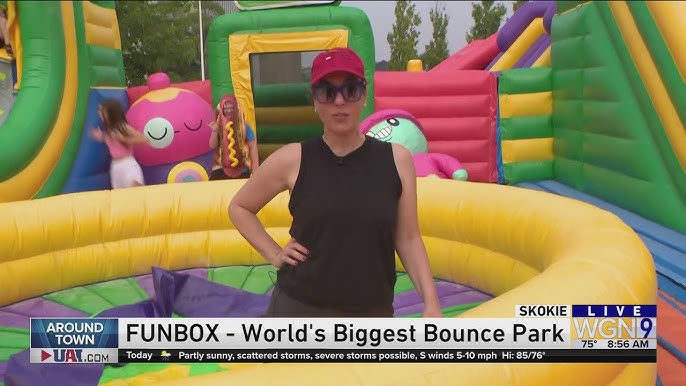 FunBox World Largest Bounce House - Westfield Topanga/Village