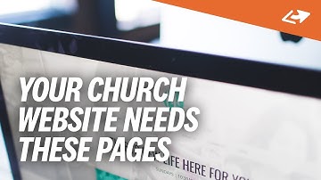5 Important Pages Every Church Website NEEDS [Beyond The Homepage]