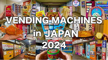39 VENDING MACHINES in JAPAN