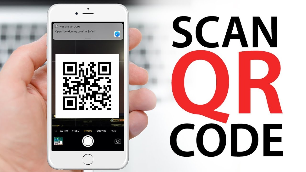 สแกน บาร์ โค้ด iphone  Update 2022  How to Scan QR Code (NO APPS) on iPhone, iPod, iPad