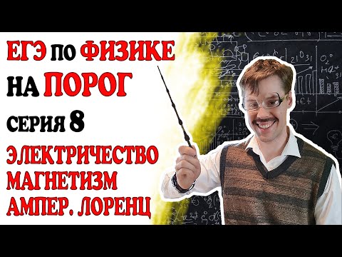 13 задание ЕГЭ по физике. Электрическое, магнитное поле. Ампер, Лоренц