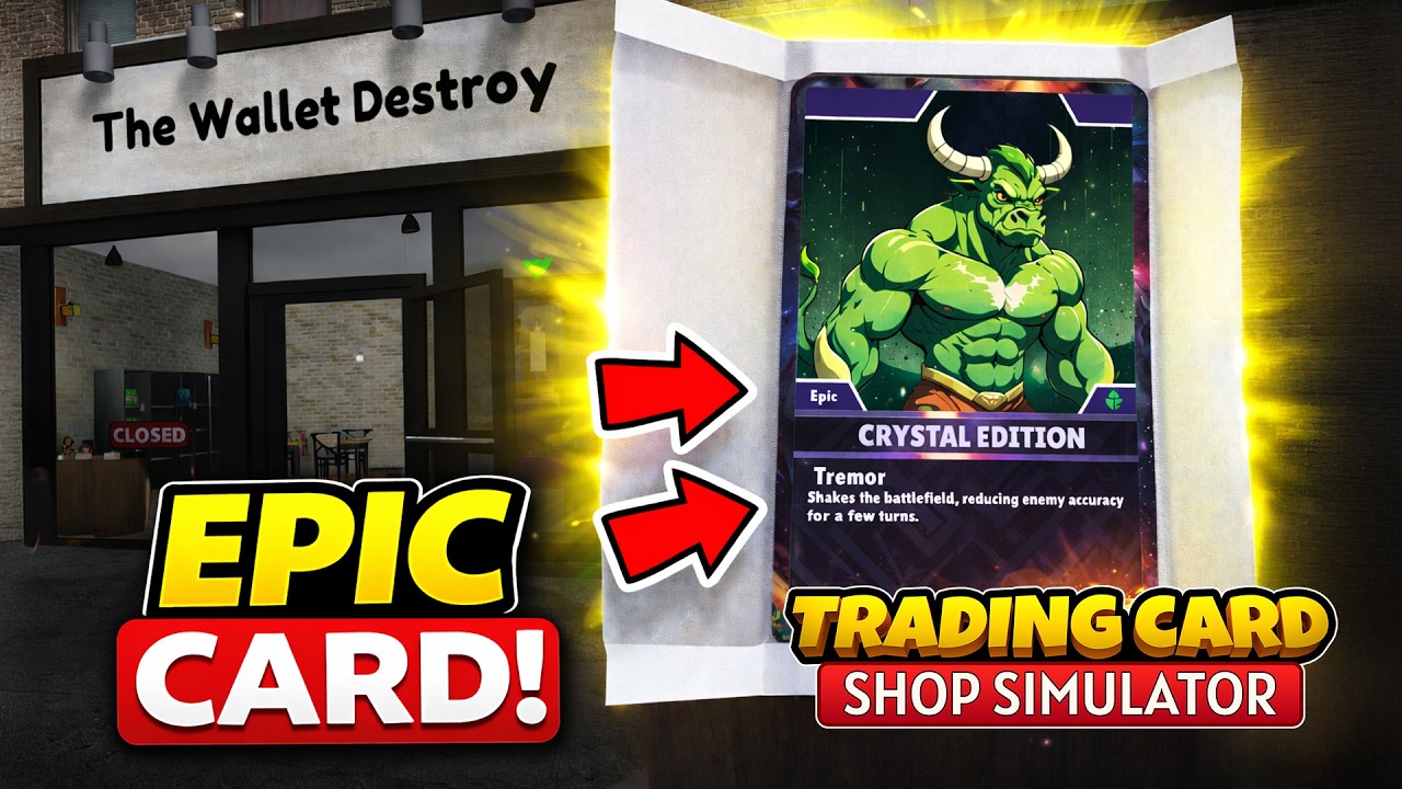 Running My Own Card Store | Trading Card Shop Simulator ~ Part 1 ~ First Look