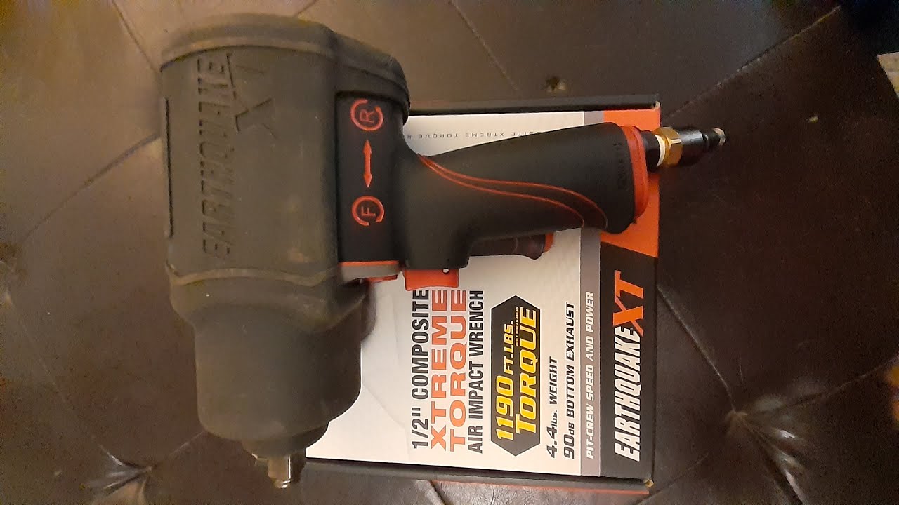 Best 1/2" impact under 100 Earthquake XT 1/2" Air Impact Review. YouTube