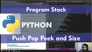 Program Stack dengan Bahasa Pemrograman Python