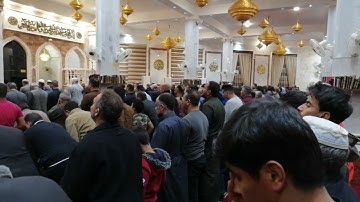 عشائية إبداعية. للشيخ ميثم القيسي في جامع خالد بن الوليد. ماتيسر من سورة الحجر. ١٥شعبان ١٤٤٣هجرية