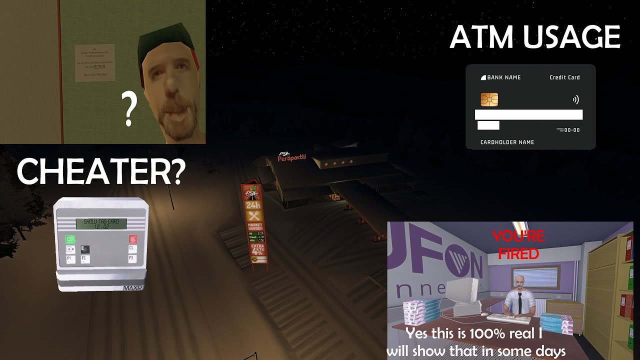 Trying to cheat on the Punching clock Machine [My Winter Car episode 2]