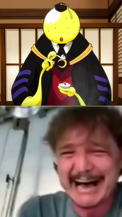 Pedro pascal crying 😭 korosensei DEATH 💔  #anime #korosensei #shorts #youtubeshorts #animeedit