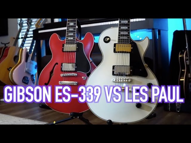Gibson es339 Gibson Les Paul Custom セット Paul Gibson es339 Gibson Les Paul Custom セット ES-339