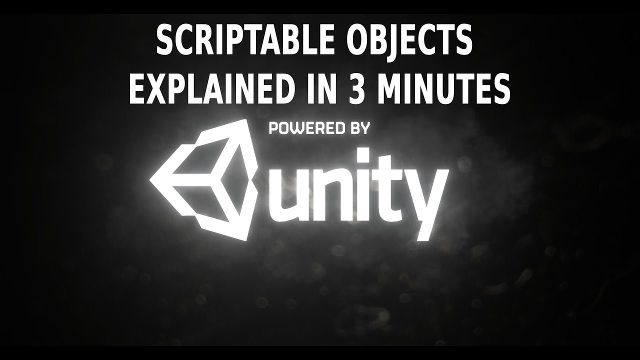 Scriptable objects